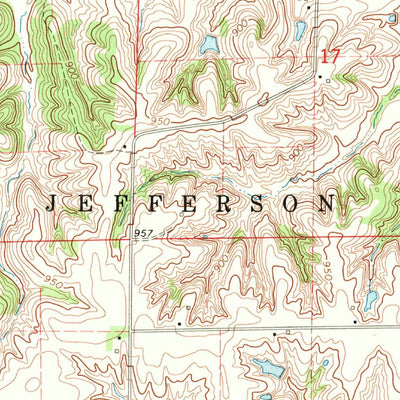 United States Geological Survey Belle Plaine SW, IA (1968, 24000-Scale) digital map
