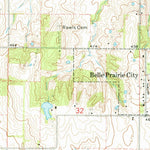 United States Geological Survey Belle Prairie City, IL (1974, 24000-Scale) digital map