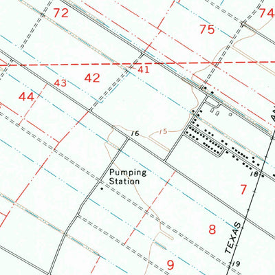 United States Geological Survey Belle Rose, LA (1974, 24000-Scale) digital map