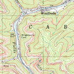 United States Geological Survey Belle, WV (1996, 24000-Scale) digital map