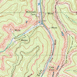 United States Geological Survey Belle, WV (1996, 24000-Scale) digital map