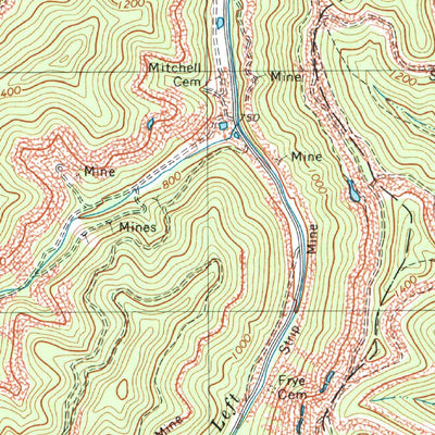 United States Geological Survey Belle, WV (1996, 24000-Scale) digital map