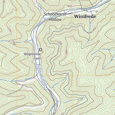United States Geological Survey Belle, WV (2023, 24000-Scale) digital map