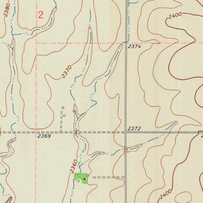 United States Geological Survey Bellefont, KS (1972, 24000-Scale) digital map