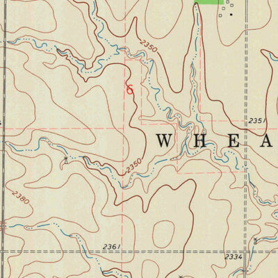 United States Geological Survey Bellefont, KS (1972, 24000-Scale) digital map