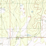 United States Geological Survey Bellefontaine, MS (1983, 24000-Scale) digital map