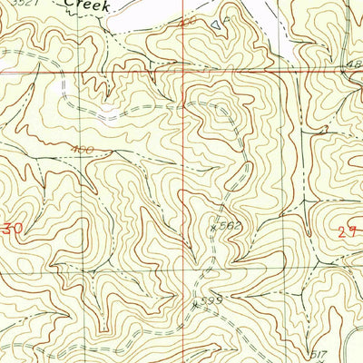 United States Geological Survey Bellefontaine, MS (1983, 24000-Scale) digital map