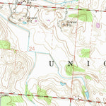 United States Geological Survey Bellefontaine, OH (1960, 24000-Scale) digital map