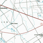 United States Geological Survey Bellefontaine, OH (1986, 100000-Scale) digital map
