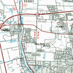 United States Geological Survey Bellefontaine, OH (1986, 100000-Scale) digital map