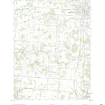 United States Geological Survey Bellefontaine, OH (2023, 24000-Scale) digital map