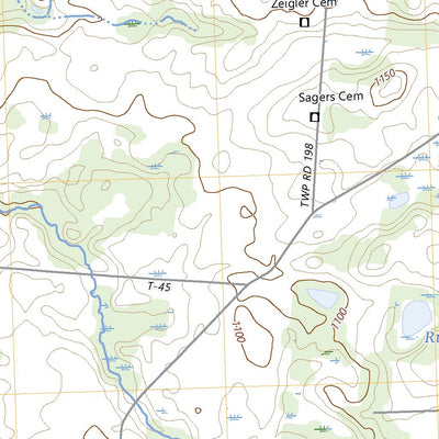 United States Geological Survey Bellefontaine, OH (2023, 24000-Scale) digital map