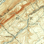 United States Geological Survey Bellefonte, PA (1908, 62500-Scale) digital map