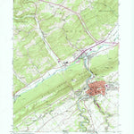 United States Geological Survey Bellefonte, PA (1962, 24000-Scale) digital map