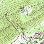 United States Geological Survey Bellefonte, PA (1962, 24000-Scale) digital map