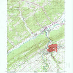 United States Geological Survey Bellefonte, PA (1998, 24000-Scale) digital map