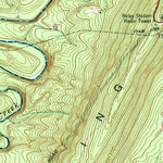 United States Geological Survey Bellegrove, MD-PA-WV (1951, 24000-Scale) digital map