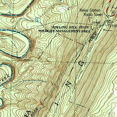 United States Geological Survey Bellegrove, MD-PA-WV (1996, 24000-Scale) digital map