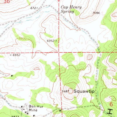 United States Geological Survey Bellehelen, NV (1968, 24000-Scale) digital map