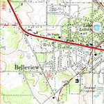 United States Geological Survey Belleview, FL (1967, 24000-Scale) digital map