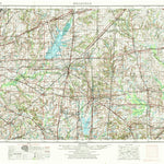 United States Geological Survey Belleville, IL-IN (1958, 250000-Scale) digital map
