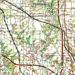 United States Geological Survey Belleville, IL-IN (1958, 250000-Scale) digital map