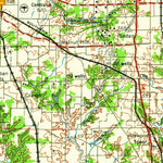 United States Geological Survey Belleville, IL-IN (1962, 250000-Scale) digital map