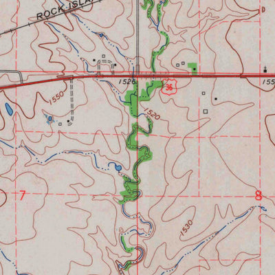 United States Geological Survey Belleville, KS (1966, 24000-Scale) digital map