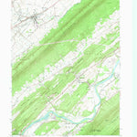 United States Geological Survey Belleville, PA (1966, 24000-Scale) digital map