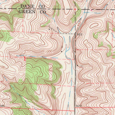 United States Geological Survey Belleville, WI (1962, 24000-Scale) digital map