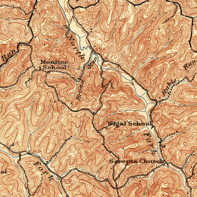 United States Geological Survey Belleville, WV-OH (1926, 62500-Scale) digital map