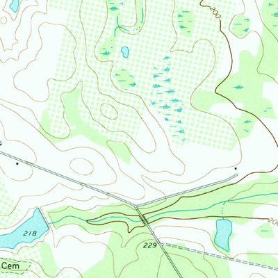United States Geological Survey Bellevue, GA (1974, 24000-Scale) digital map