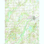 United States Geological Survey Bellevue, MI (1961, 24000-Scale) digital map