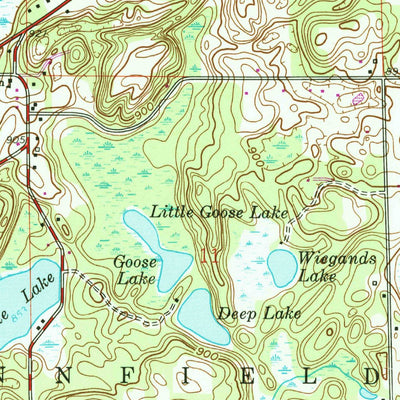 United States Geological Survey Bellevue, MI (1961, 24000-Scale) digital map