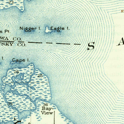 United States Geological Survey Bellevue, OH (1903, 62500-Scale) digital map