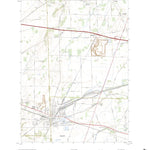 United States Geological Survey Bellevue, OH (2023, 24000-Scale) digital map