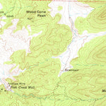 United States Geological Survey Bellevue Peak, NV (1956, 62500-Scale) digital map
