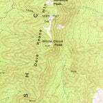 United States Geological Survey Bellevue Peak, NV (1956, 62500-Scale) digital map