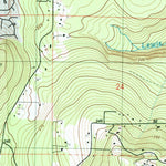 United States Geological Survey Bellevue South, WA (1983, 25000-Scale) digital map