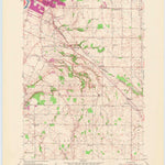 United States Geological Survey Bellevue, WI (1954, 24000-Scale) digital map