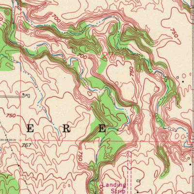 United States Geological Survey Bellevue, WI (1954, 24000-Scale) digital map