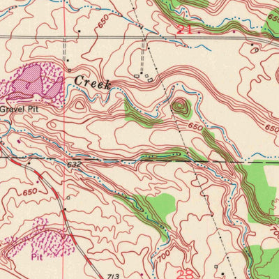 United States Geological Survey Bellevue, WI (1954, 24000-Scale) digital map