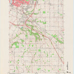 United States Geological Survey Bellevue, WI (1982, 24000-Scale) digital map