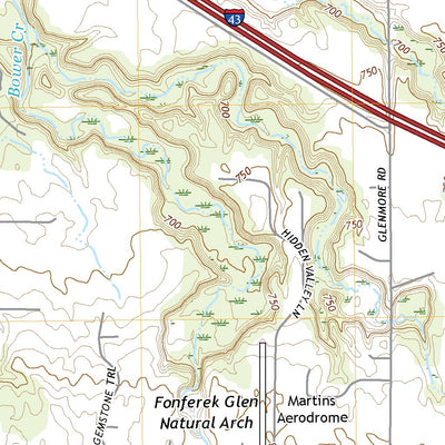 United States Geological Survey Bellevue, WI (2022, 24000-Scale) digital map