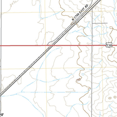 United States Geological Survey Bellflower, IL (2021, 24000-Scale) digital map