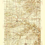 United States Geological Survey Bellflower, MO (1945, 62500-Scale) digital map