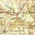 United States Geological Survey Bellflower, MO (1945, 62500-Scale) digital map