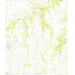 United States Geological Survey Bellflower South, MO (1973, 24000-Scale) digital map