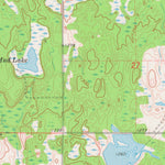 United States Geological Survey Bellinger, WI (1973, 24000-Scale) digital map