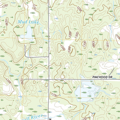 United States Geological Survey Bellinger, WI (2022, 24000-Scale) digital map